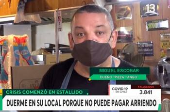 Raquel Argandoña cumplió: el rostro de "Bienvenidos" fue a comprarle pizzas a entrevistado