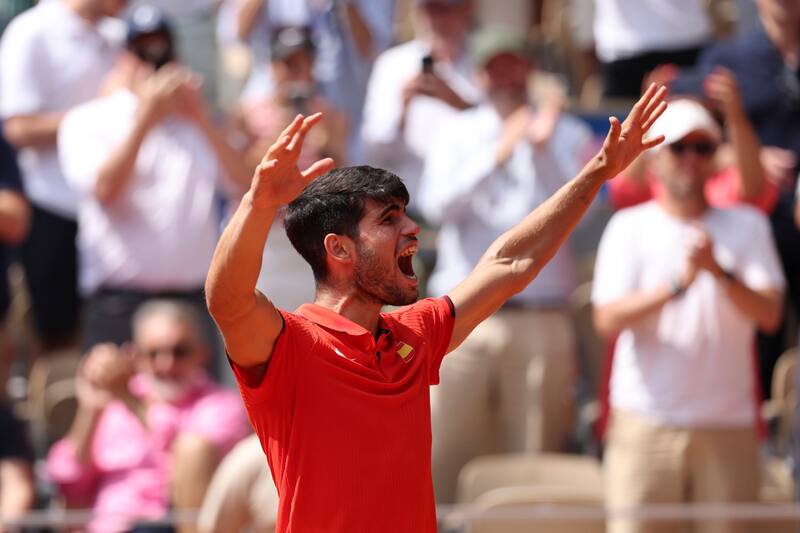 El español selló su paso a la final en París 2024. EFE.