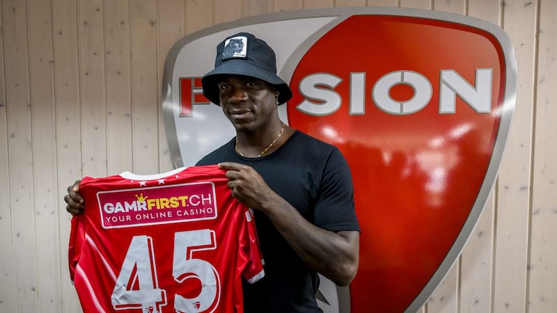 Mario Balotelli tuvo un complicado paso por el Sion de Suiza