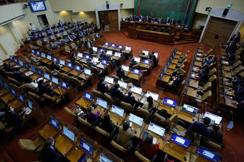 Valparaiso, 28 octubre de 2020
Vista general de la sesion de la Camara de Diputados .
Raul Zamora/Aton Chile