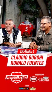 Mundialistas con Claudio Borghi y Ronald Fuentes