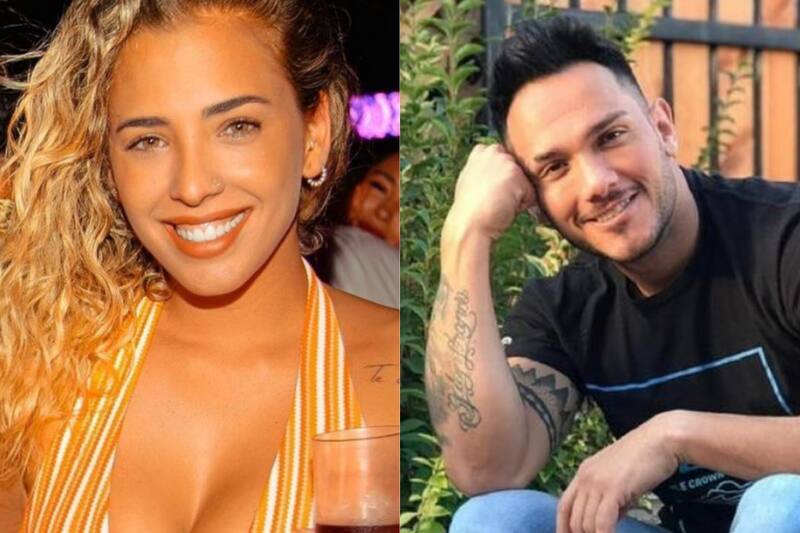 Fotos de redes sociales de Titi Magrini e Iván Cabrera/ Instagram