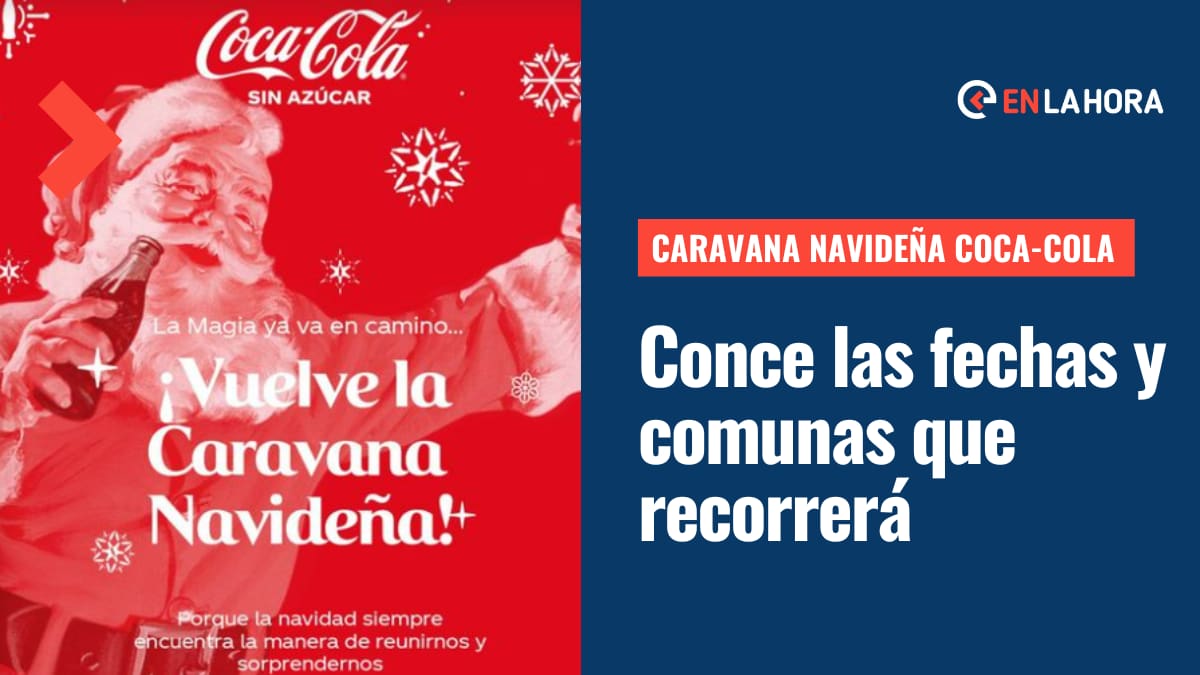 Vuelve la Caravana Navideña de Coca-Cola: ¿Qué comunas recorrerá y en qué fecha?