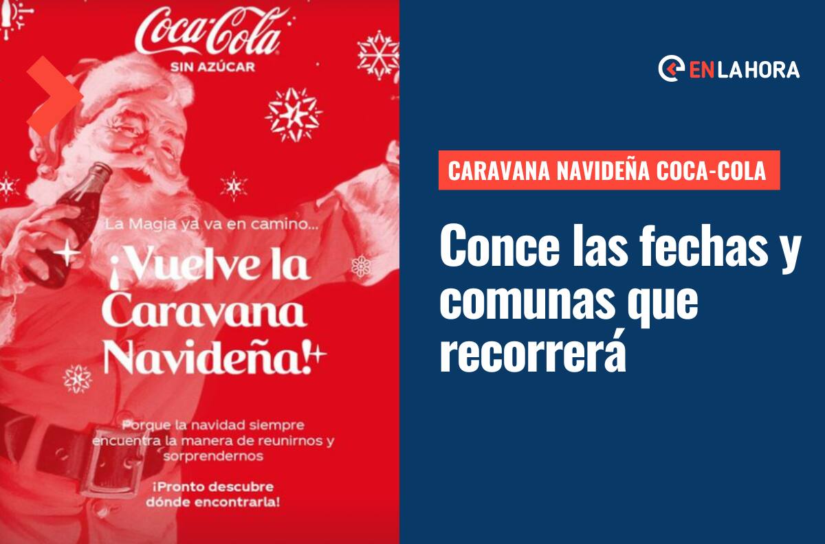 Vuelve la Caravana Navideña de Coca-Cola: ¿Qué comunas recorrerá y en qué fecha?