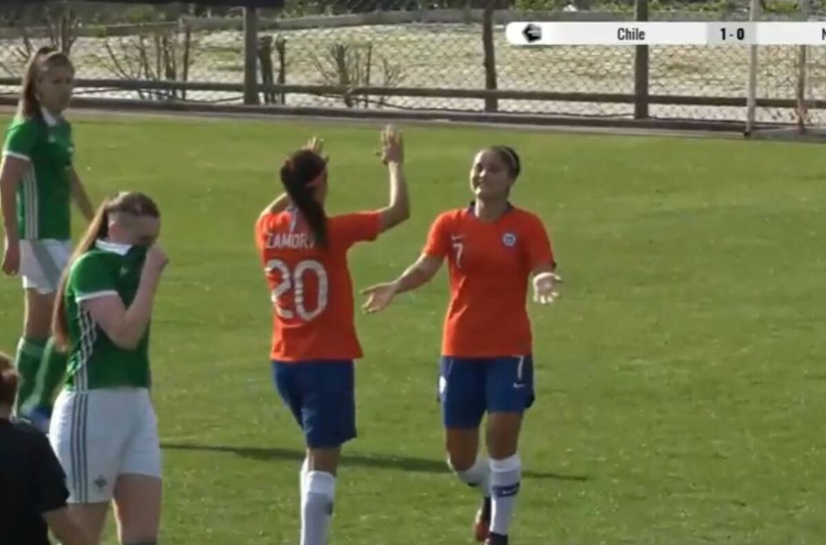 Revisa los goles del 5-0 de La Roja Femenina ante Irlanda del Norte