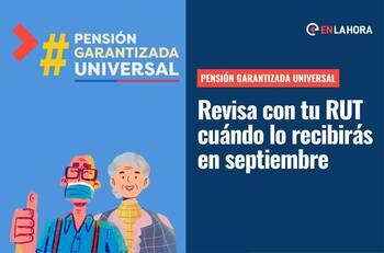 Pensión Garantizada Universal (PGU): Revisa con tu RUT cuándo la recibirás el aporte en septiembre