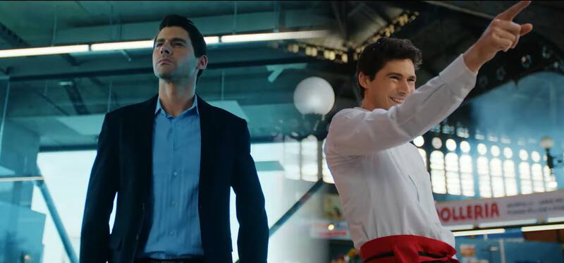 Pedro Campos hace dos personajes en “Amores de Mercado”