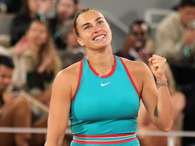 VIDEO | Con esta tremenda devolución Aryna Sabalenka alcanzó su primera final de Roland Garros