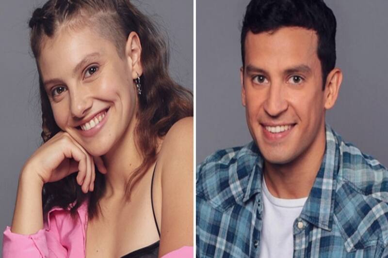 y Max Salgado se conocieron en "Amar Profundo". Créditos: Mega