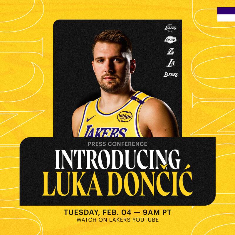 Fue presentado como la nueva figura de Los Angeles Lakers