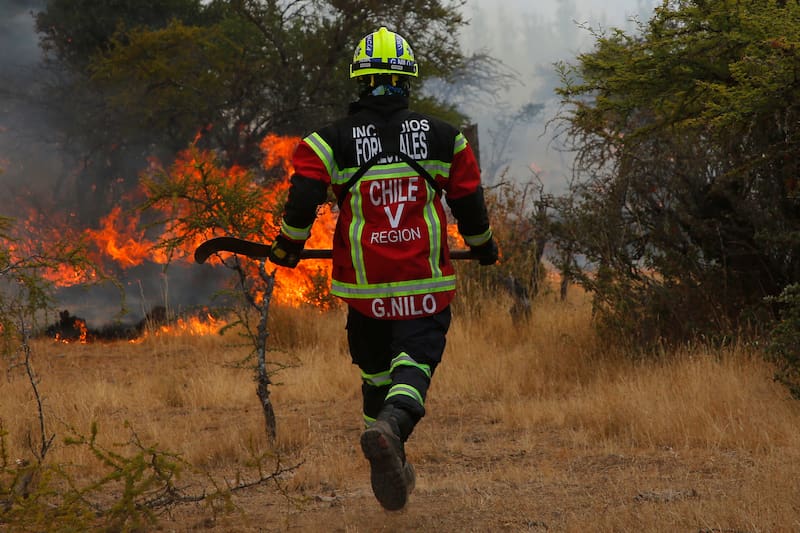 Siniestros afectan la zona centro-sur del país, especialmente, la región de La Araucanía.
