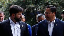 Gabriel Boric se reunió con el Presidente de Bolivia tras su arribo a Bogotá