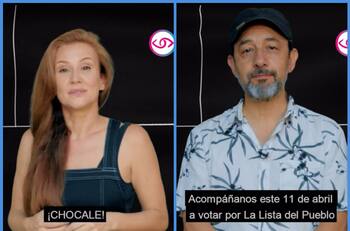 “Han secuestrado nuestra felicidad”: Sigrid Alegría y Daniel Muñoz protagonizan la Franja Electoral por los Constituyentes