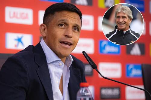 “Es un señor del fútbol”: Alexis Sánchez elogió a Manuel Pellegrini en su presentación en el Sevilla