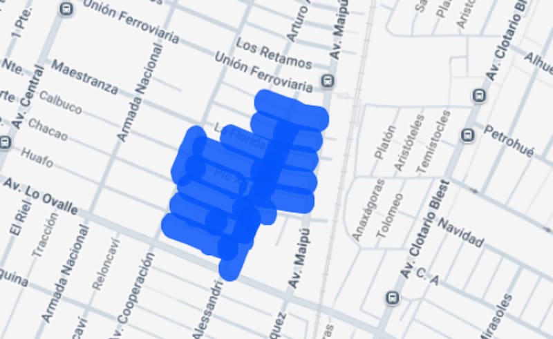 Este sector tendrá corte de luz el 15 de octubre.