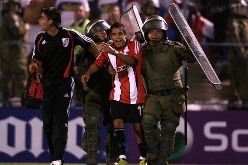 El chileno fue mal recibido en San Carlos de Apoquindo. Agencia Aton