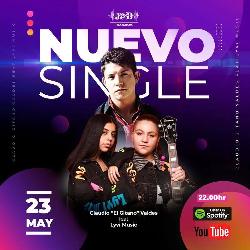 Lanzan nueva canción póstuma de Claudio Valdés, “El Gitano”