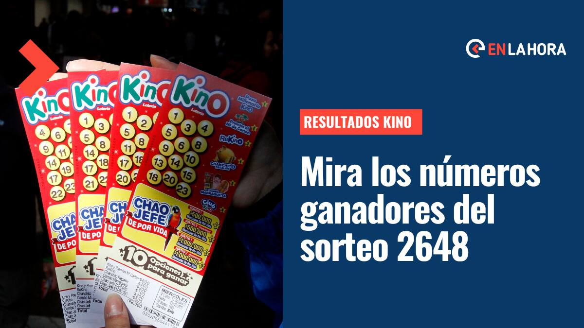 Resultados Kino Chile: | Conoce los números ganadores del sorteo N° 2648 de este viernes 2 de septiembre