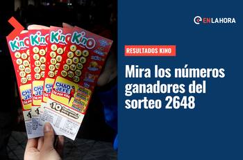 Resultados Kino Chile: | Conoce los números ganadores del sorteo N° 2648 de este viernes 2 de septiembre
