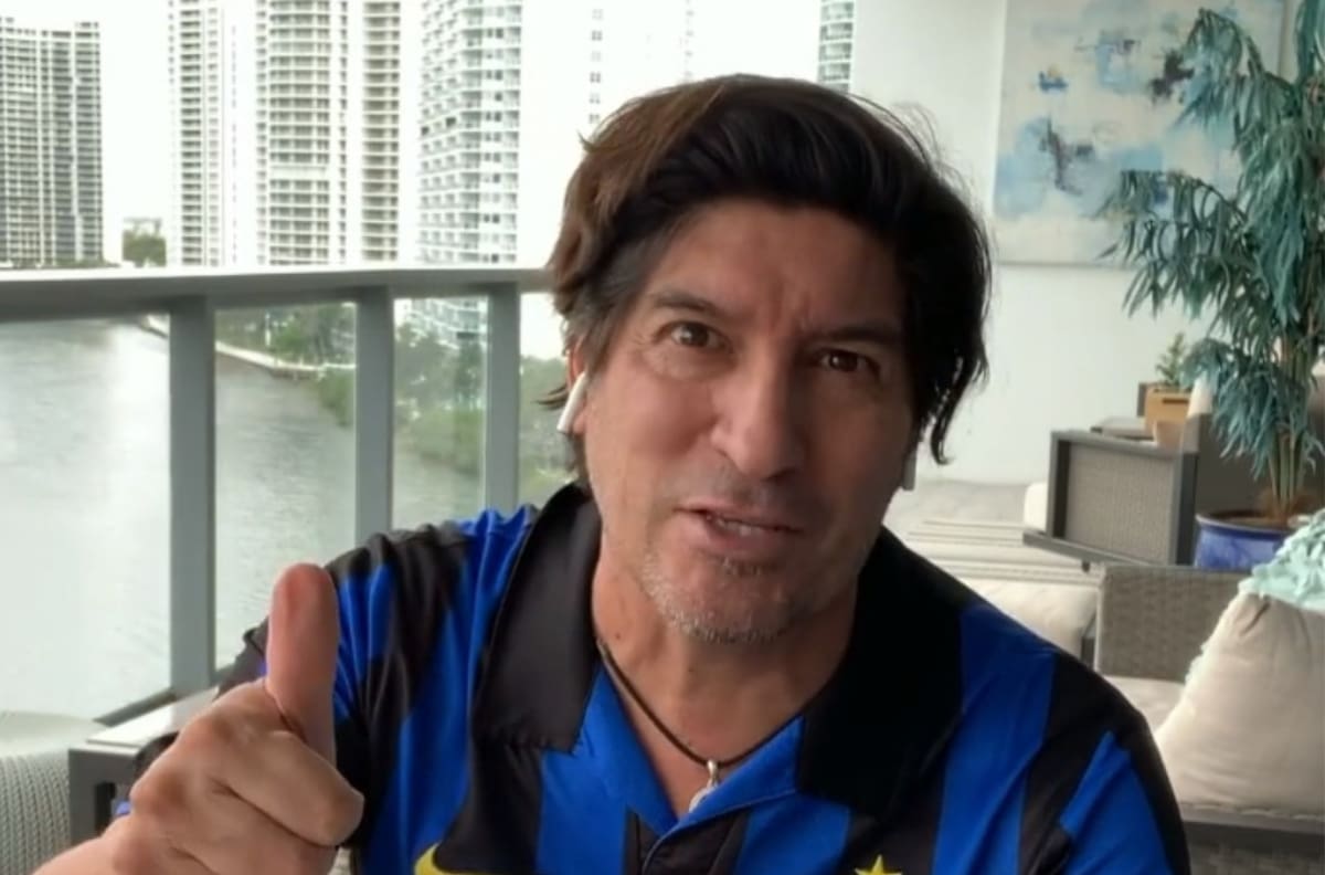 "Vamos Inter": Iván Zamorano celebró junto a su hijo Iván Jr, el gran triunfo del Inter de Milán en la final de la Copa Italia