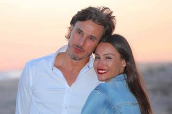 Pampita mostró por primera vez su pancita con cuatro meses de embarazo