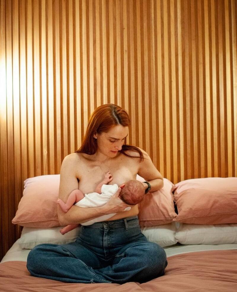 La imagen que compartió Begoña Basauri junto a su retoña, Rosa / Instagram