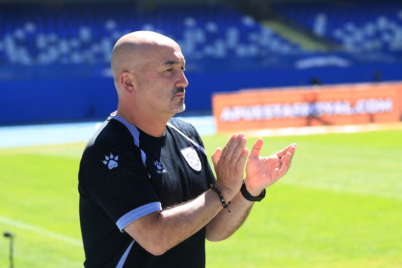 El DT en Deportes Concepción. Foto: Agencia Aton.