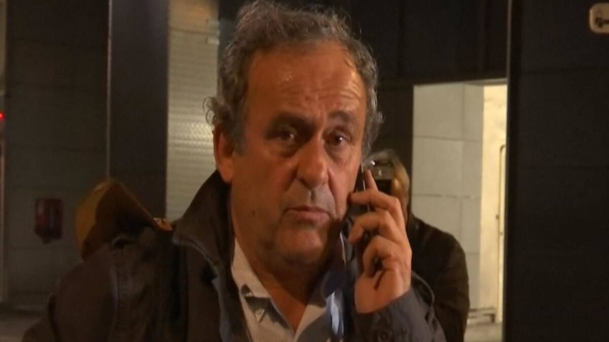 Michel Platini sale en libertad luego de ser acusado por supuesta corrupción