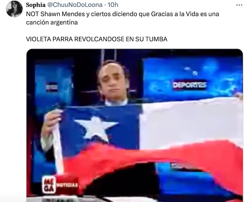 El cantate causó indignación.