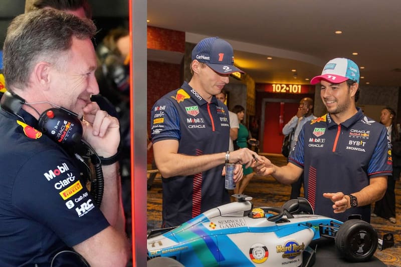 Christian Horner no descarta a una mujer como reemplazo de Checo Pérez y Max Verstappen. (Twitter)