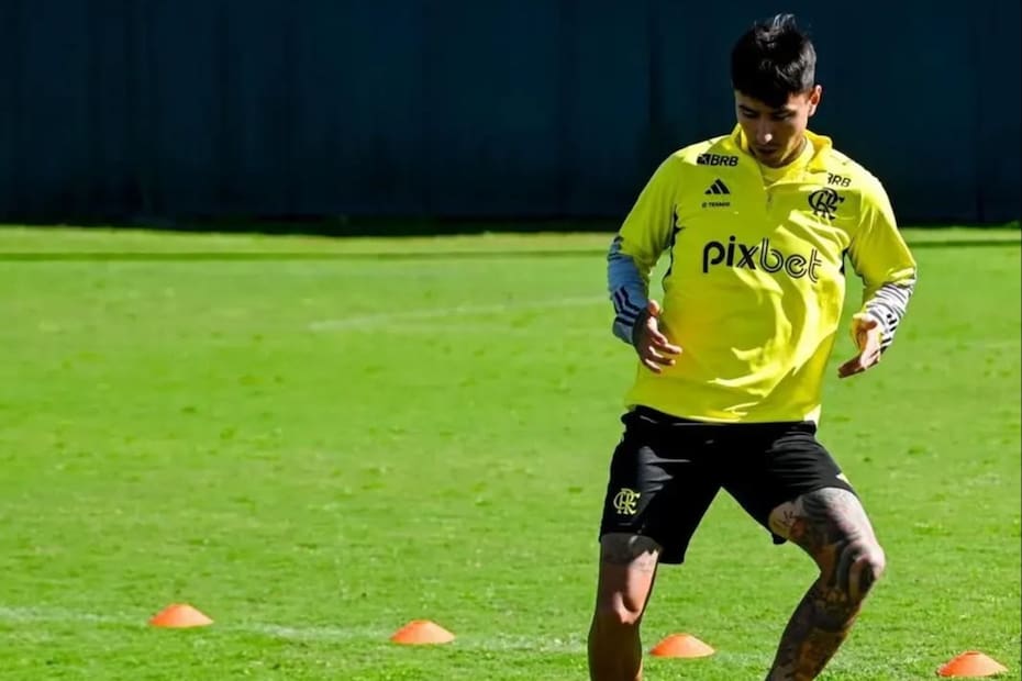 Erick Pulgar, jugador de Flamengo