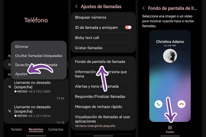 Sigue estos pasos para cambiar al fondo.