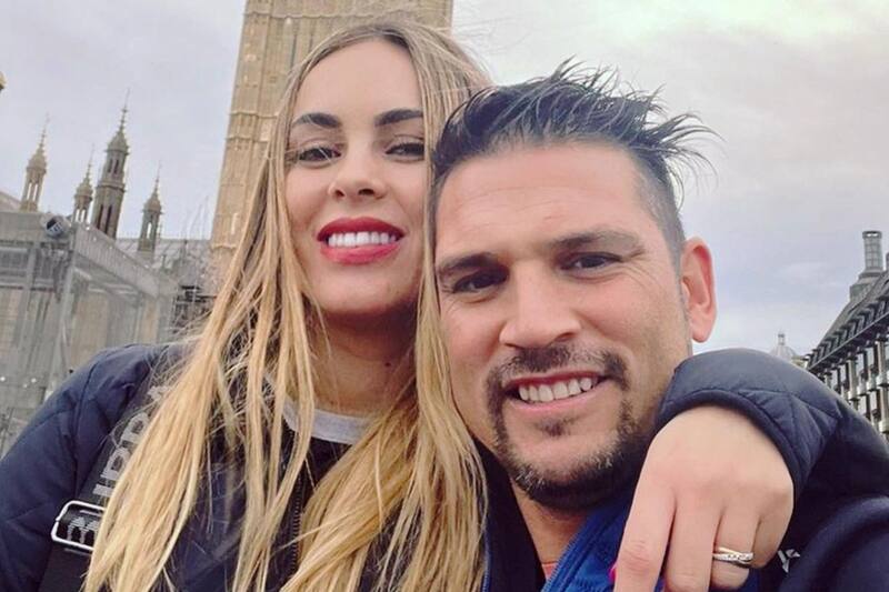 Maura Rivera y Mark González están en Inglaterra.