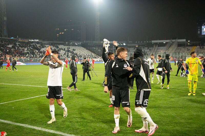 en el partido contra Ñublense en el Estadio Monumental. Foto: G. Lizama