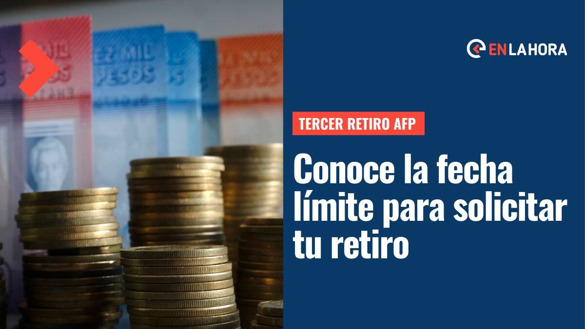 Tercer Retiro vence durante abril: Este es el plazo para poder sacar el dinero de las AFP