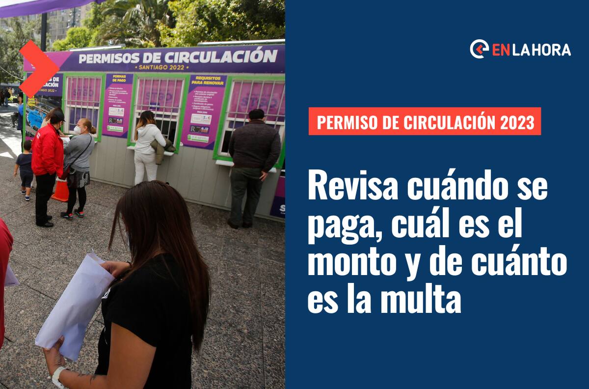 Permiso de Circulación 2023: ¿Desde cuándo se paga, cuánto es el monto y cuáles son las multas?