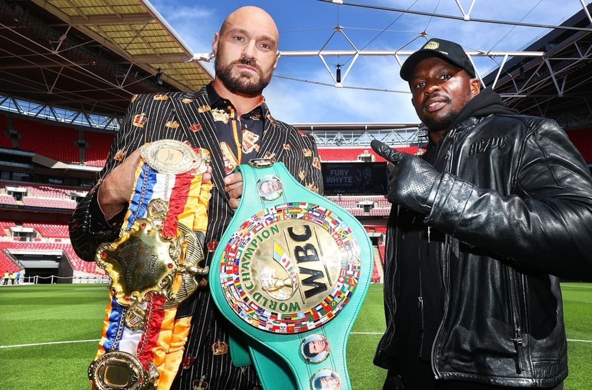 La pelea del año: hora y cómo ver hoy a Tyson Fury vs Dillian Whyte en vivo por TV y online