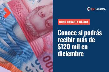 Bono Canasta Básica: Conoce si podrás recibir más de $120 mil en diciembre y revisa la fecha de pago de este beneficio
