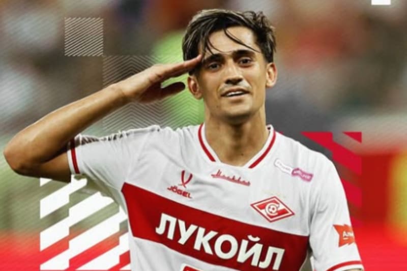 Cumple una razonable campaña en el club ruso del que Cagigao es director deportivo. Foto: Spartak