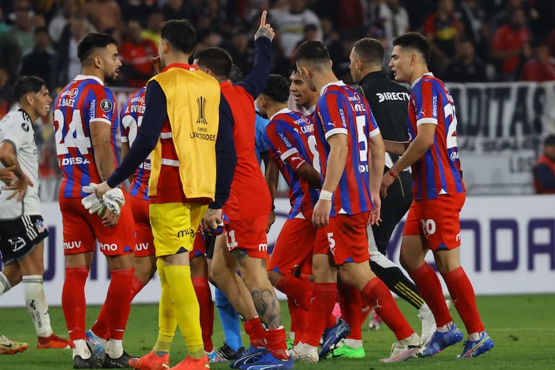 el equipo paraguayo acusa de error arbitral Foto: Photosport