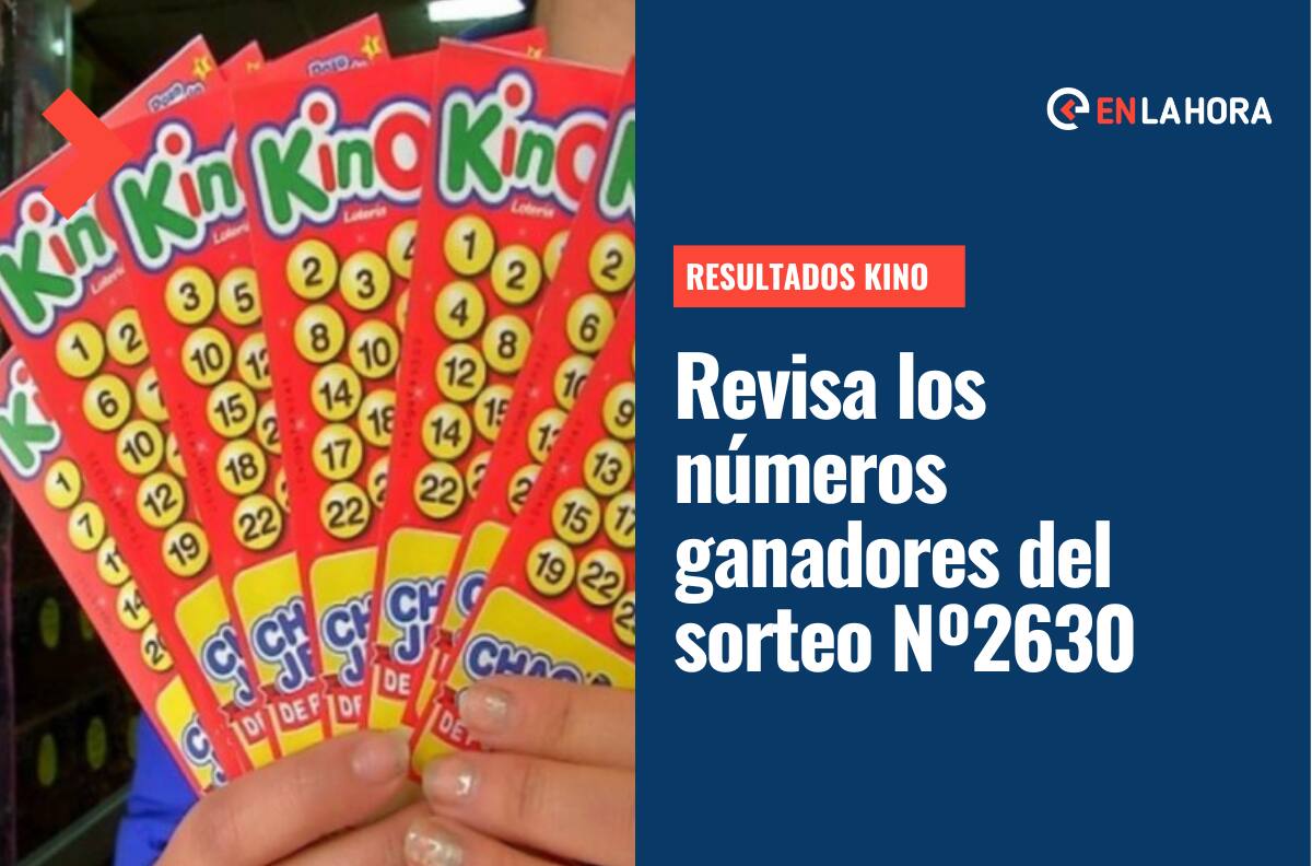 Resultados Kino Chile: | Conoce los números ganadores del sorteo 2630 de este viernes 22 de julio