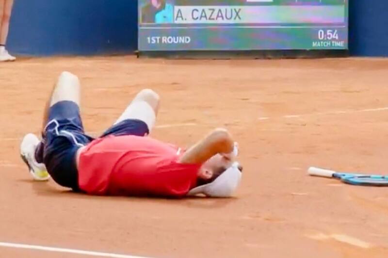 La terrible lesión que sufrió el francés Arthur Cazaux.