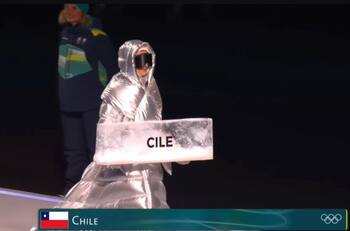 VIDEO | Espectacular vestuario: así desfiló la delegación chilena en los Juegos Olímpicos de Invierno