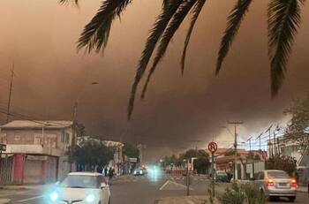 VIDEO | Tormenta de arena afectó a los habitantes de Diego de Almagro en Atacama