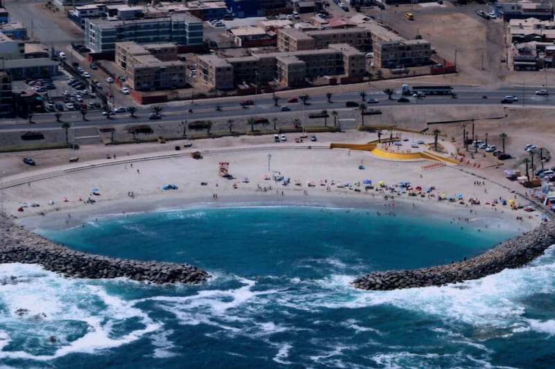 Un destino totalmente apto para el baño, ideal para ir con toda la familia. Créditos: @sipoduje vía X.