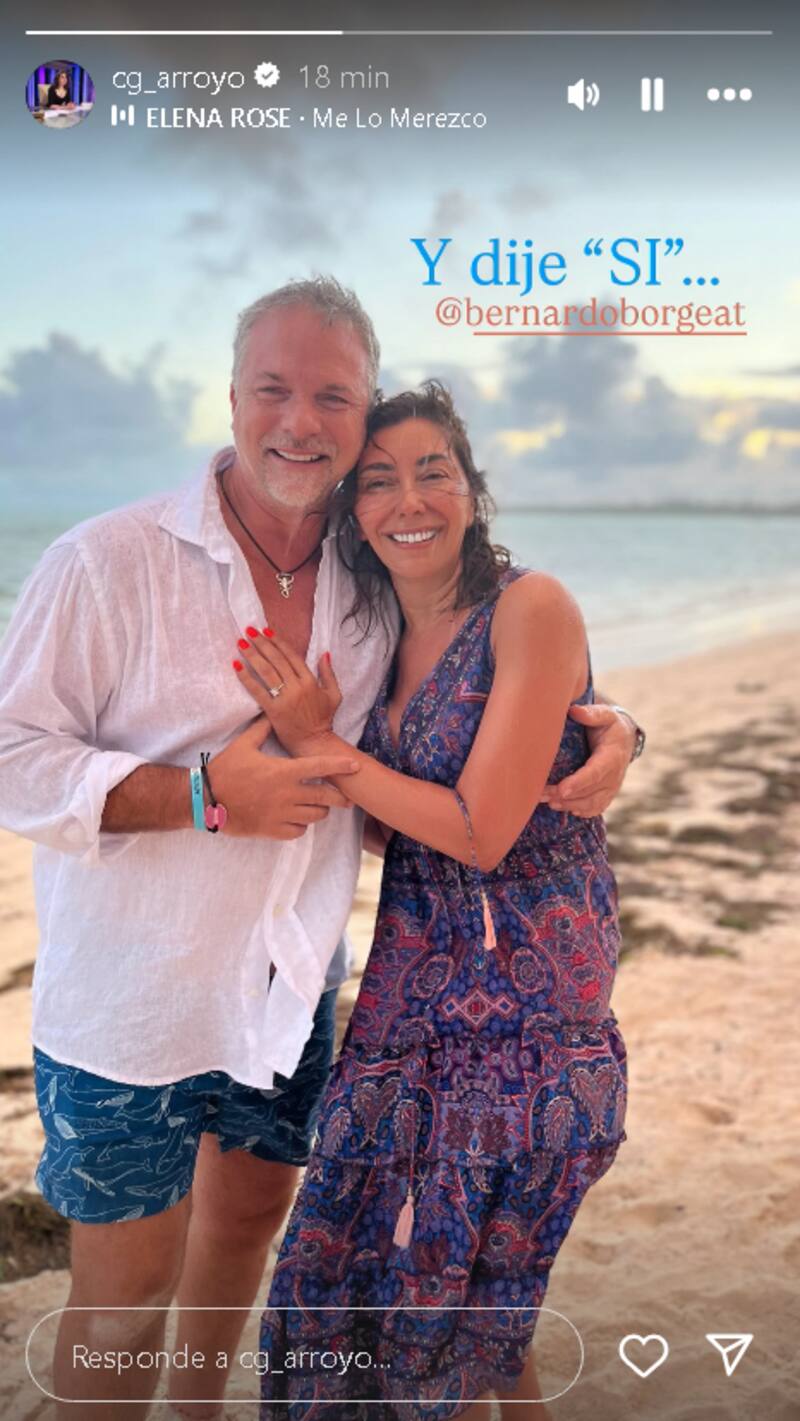 La historia de Carmen Gloria Arroyo tras dar el "sí".