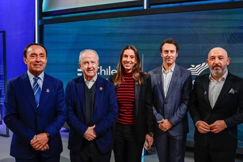 del deporte nacional y CHV celebraron el acuerdo.