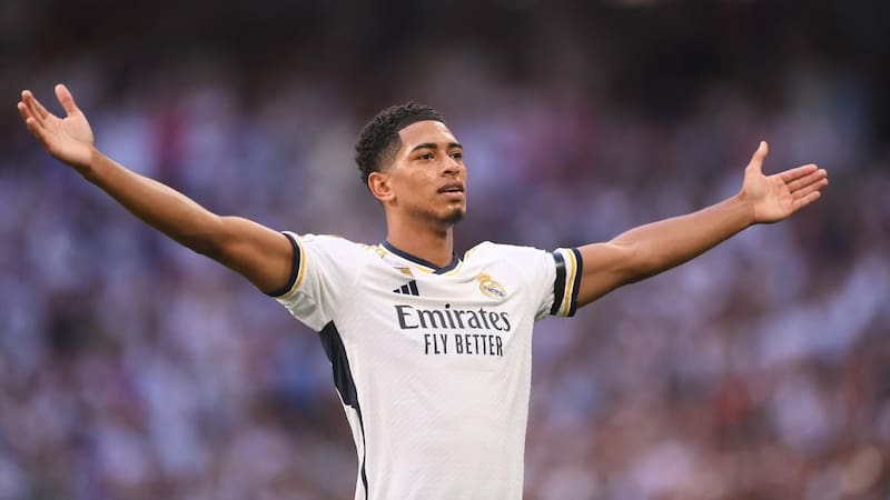 Jude Bellingham le dio el triunfo al Real Madrid sobre Barcelona