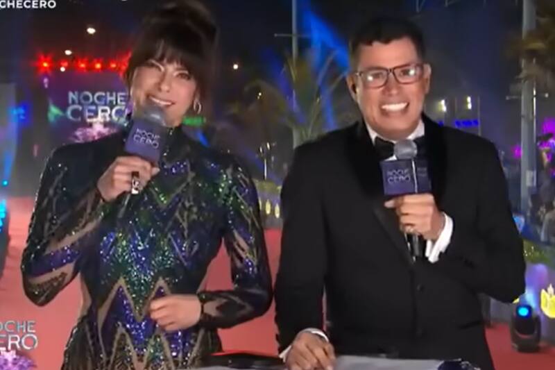 Nelson Beltrán en la "Noche Cero"/ TVN