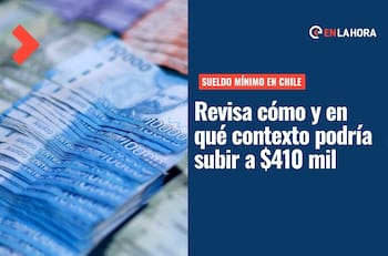 Reajuste al sueldo mínimo: ¿Qué debe pasar para que suba a $410 mil y cuál es el valor actual?